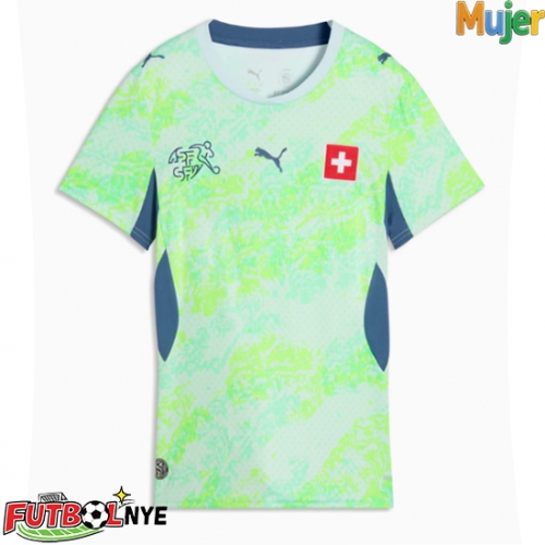 Camiseta Suiza Visitante Equipación para mujer Mundial 2026 manga corta